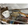 Image 3 : Tennis Rackets, Basket, Bucket w/Sea Shells