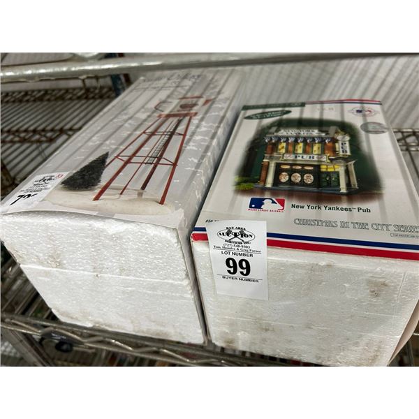 2-Dept. 56 NY Pub/Red Cup Café Watertower - 2 X $