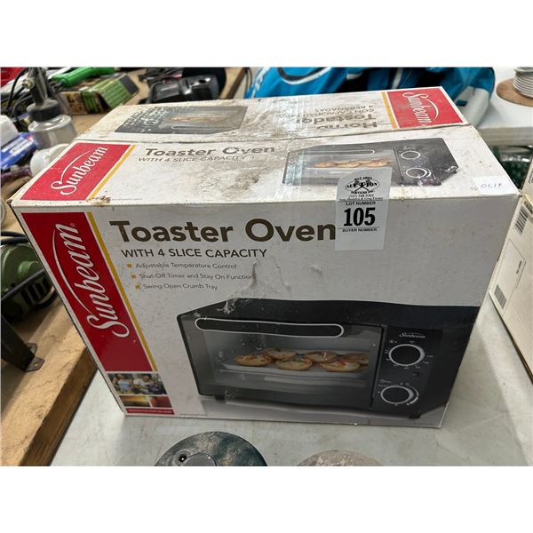 Sunbeam Toaster Oven in Box