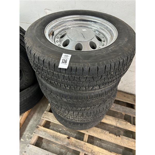 Cragar Chrome Rim  W/215/65/R15 Tires - Set of 4