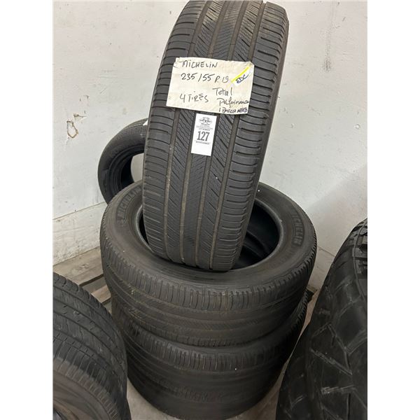Michelin  235/55/R19  Tires - 4