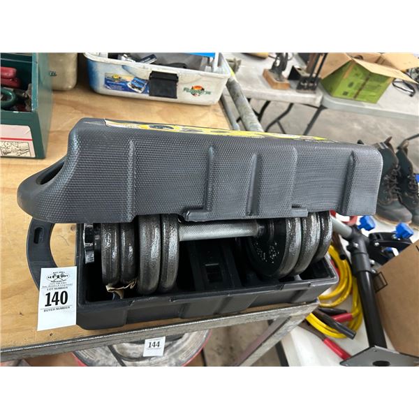 40 LB. Dumbells w/Case
