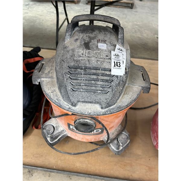 Ridgid Shop Vac