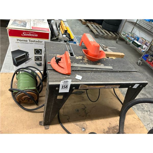 Router Table, Pump