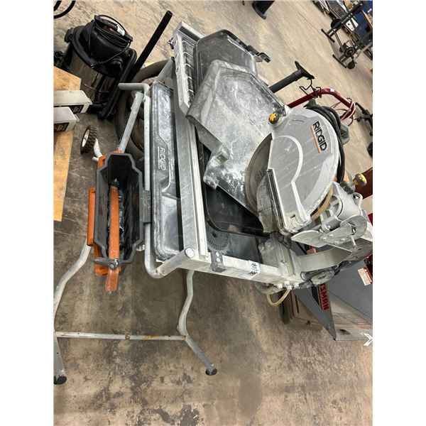 Ridgid Sawbuck Wet Saw Rig