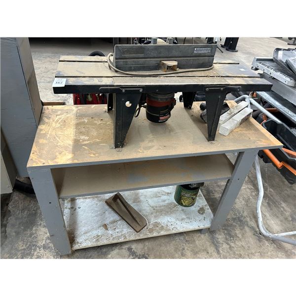 Router Table w/Bench