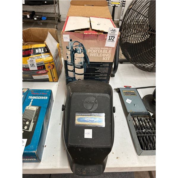 Portable Welding Kit w/Mask