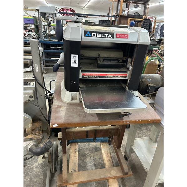 Delta Electric Planer w/Stand - Needs Wheels Repaired - Dolly Not Included
