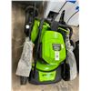 Image 1 : Greenworx Cordless Lawn Mower - Has Charger/No Battery