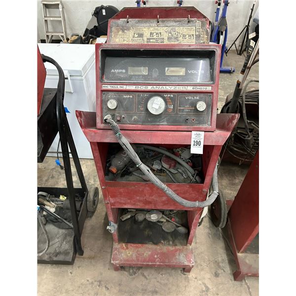 Mac BCHD70BCS Analyser Cart