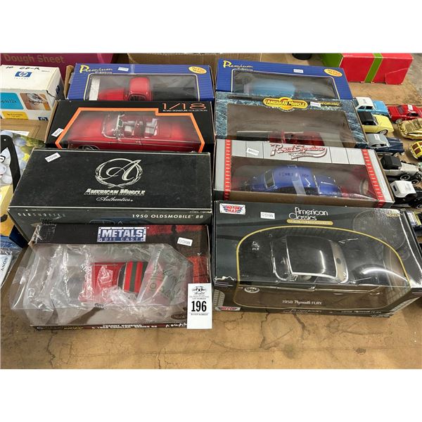 8-Die Cast Collector Car In Box - 8 X $