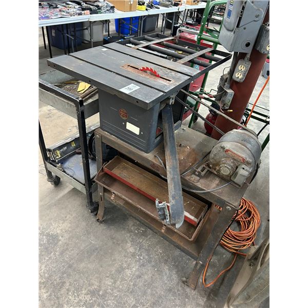 Atlas Vintage Table Saw w/Rolling Base