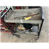 Image 1 : Grey 2 Shelf Tool Cart w/Some Tools