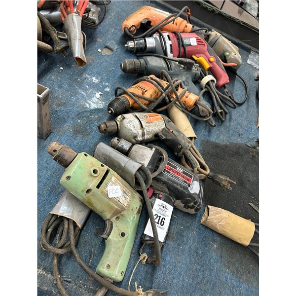 Asst. Electric Drills - 8