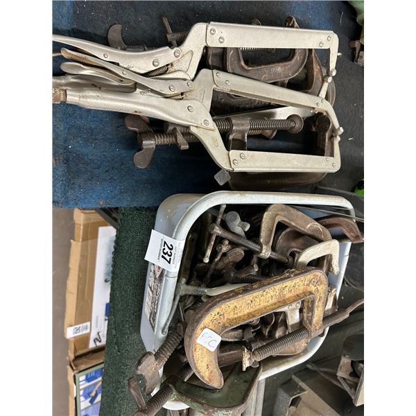 Asst. C Clamps/Vise Clamps - ALL