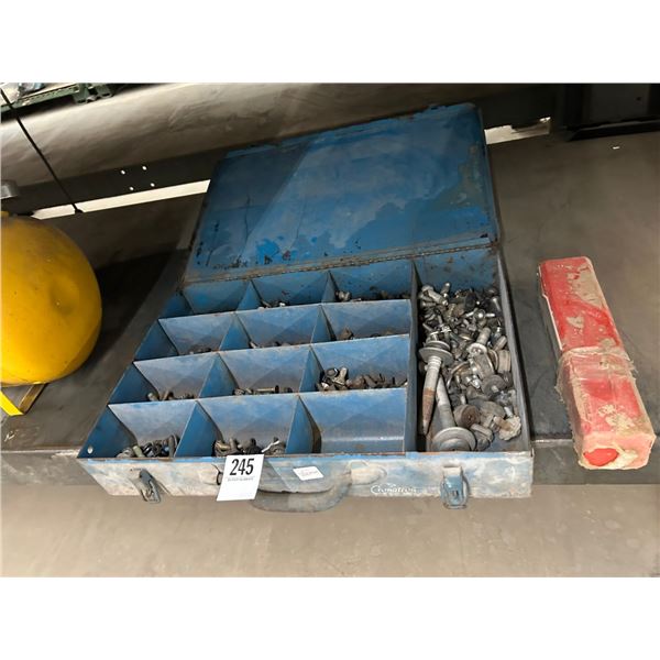 Hardware Bin w/Hardware, Welding Rods