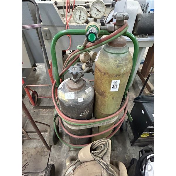 Oxygen Acytelene Torch w/Dolly