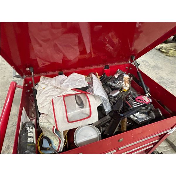 US General 7 Compartment Rolling Toolbox w/Asst. Tools