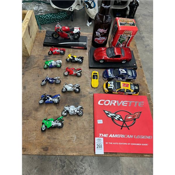Die Cast Cars/Motorcycles, Racing Memorabilia