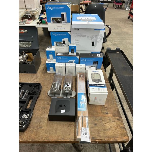 Mac TV Accessories, Ring Accessories, Schlage Digital Door Lock