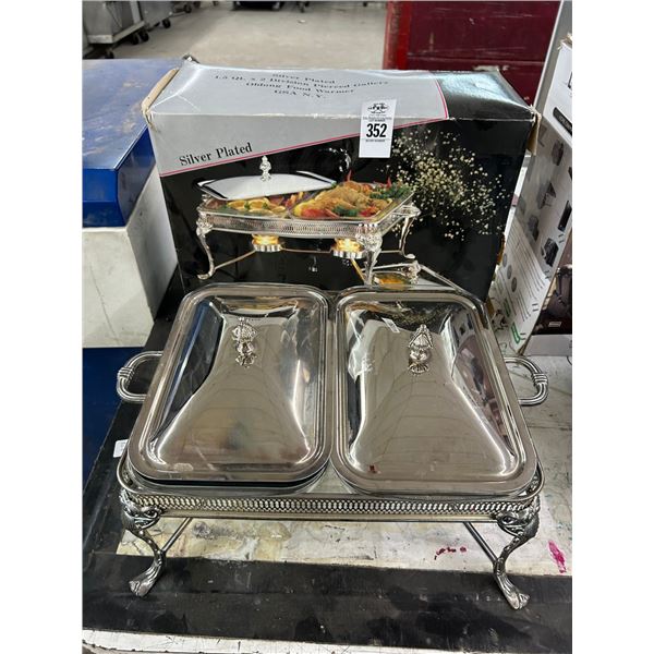 Silverplate Chafing Dish