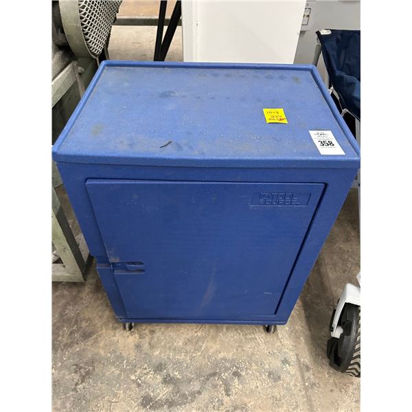 Tool Source Plastic Rolling Tool Cabinet
