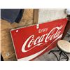 Image 1 : Coca Cola Metal Sign - 30"  X  40"