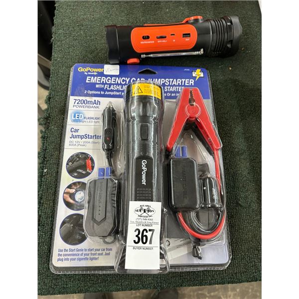 Emergency Car Starter Kit, Flashlight