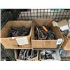 Image 2 : Boxes 4 w/Asst. Tools, Air Line Connectors, Hardware, Tools, Supplies