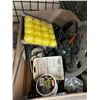 Image 7 : Boxes 4 w/Asst. Tools, Air Line Connectors, Hardware, Tools, Supplies