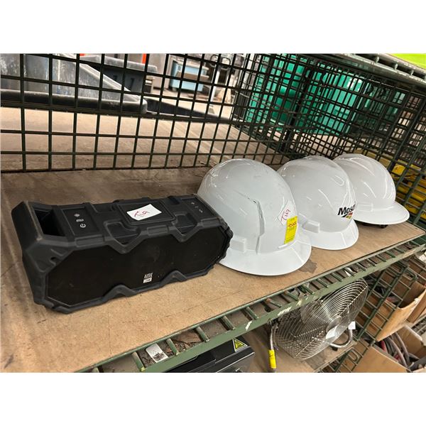 Altec Portable Wireless Speaker, 3 Hard Hats
