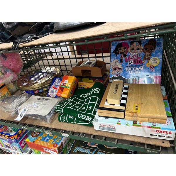 Asst. Games - 2 Shelves