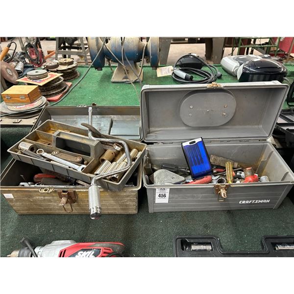 Toolboxes 2 w/Asst. Tools/Sockets