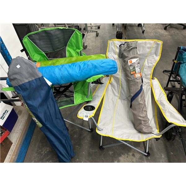 Folding Camp Chairs - 6