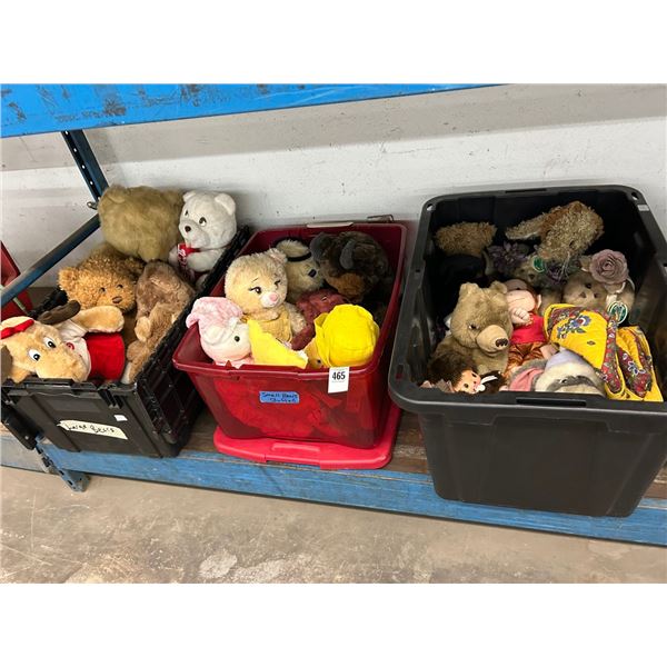 Totes 3 w/Asst. Plush Toys