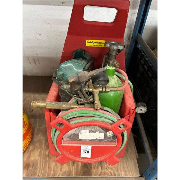 Caddymate Portable Oxygen Acytelene Torch Set