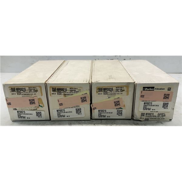 Lot of (4) Parker #924448 & #924450 Filter Elements