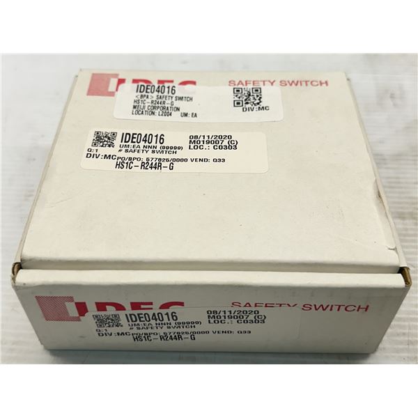 Idec #HS1C Safety Door Lock Switch