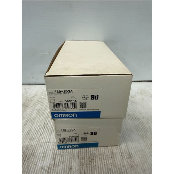 (2) Omron #F39-JD3A-L & #F39-JD3A-D Cables