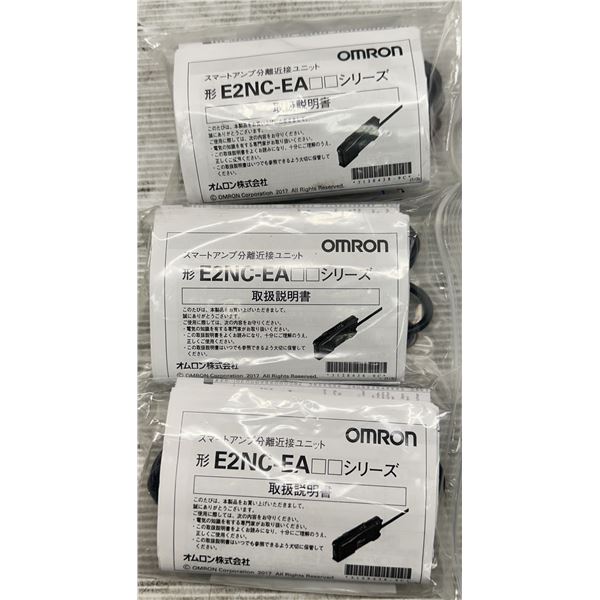 (3) Omron #E2NC-EA Sensors