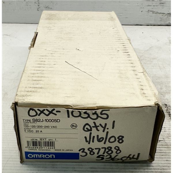 Omron #S82J-10005D Power Supply