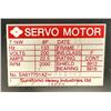 Image 5 : Sumitomo #SA617701A2-A02087 Servo Motor