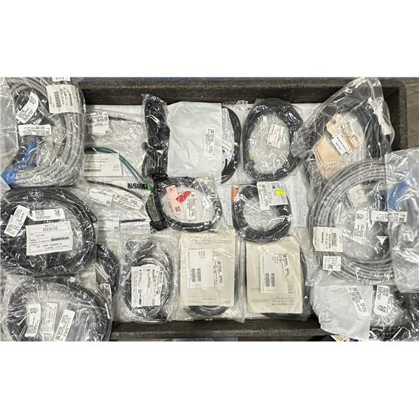 Lot of Misc. Denso, Oriental Motor, Nissei, Misumi Cables