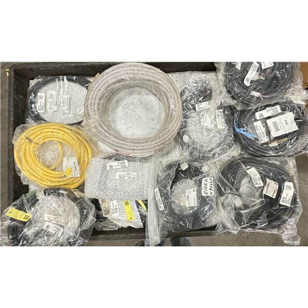 Lot of Misc. Nissei, Allen Bradley, & Oriental Motor Cables