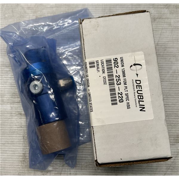 (2) Deublin #902-253-220 Rotary Unions