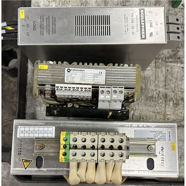 Lot of (3) Misc. Line Filter & Transformers