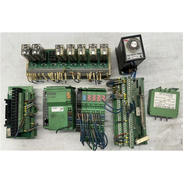 Lot of Misc. Relays & Delay Timer Items