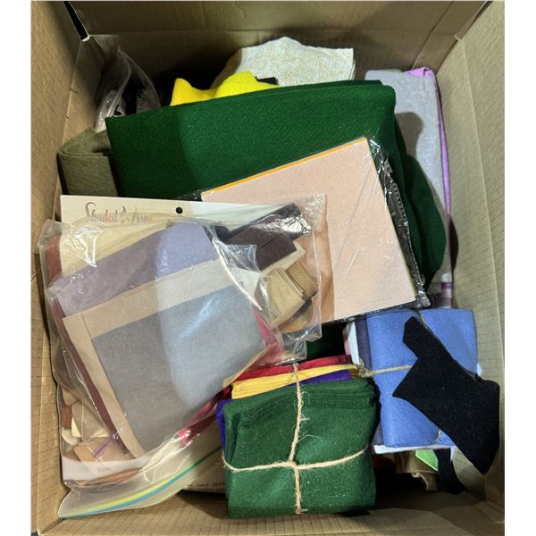 Mixed Felt and Fabric