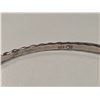 Image 3 : 6 Sterling Silver Bangle Bracelets - Total weight: 34 grams
