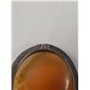 Image 3 : Antique .862 Silver Cameo Pendant / Brooch - (31 x 39mm)